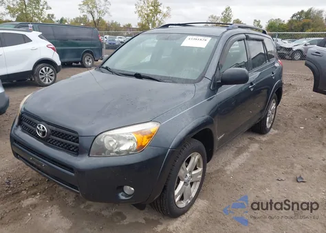 2006 Toyota Rav4 Sport из США, поврежденный, VIN JTMBD32V066003722